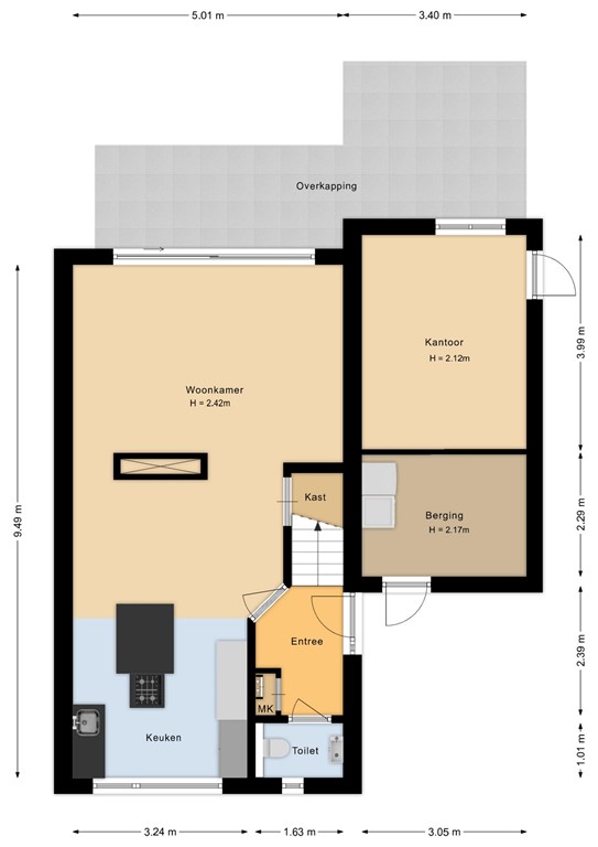 mediumsize floorplan